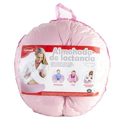 Imagen 2 del producto Cojin de Lactancia Rosa Bebesit
