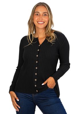 Sweater Básico con Botones colores HIPSY