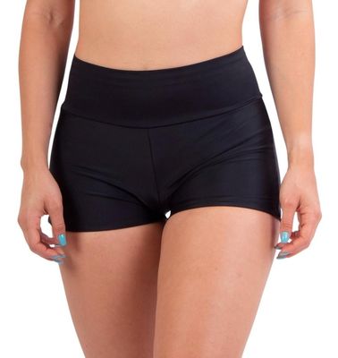 Parte De Abajo Bikini Short Tiro Alto Pretina