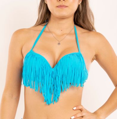 Imagen 2 del producto Top Bikini flecos colores