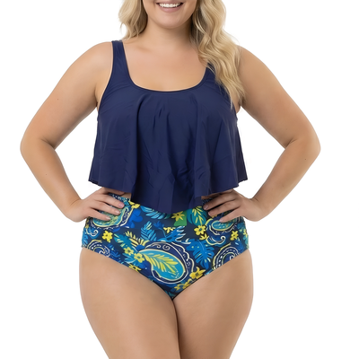bikini tiro alto valhalla azul