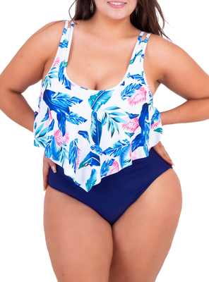 Traje de baño entero mujer Valhalla Navy