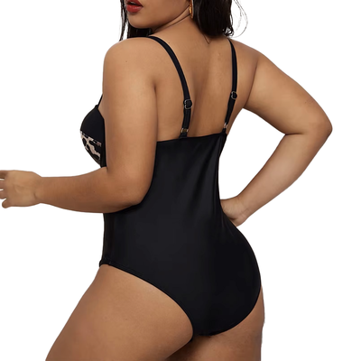 Imagen 2 del producto Traje de baño entero mujer copa Animal print