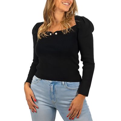 Imagen 2 del producto Sweater  básico manga princesa colores