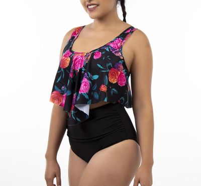 Imagen 1 del producto Bikini tiro alto Valhalla black Rose