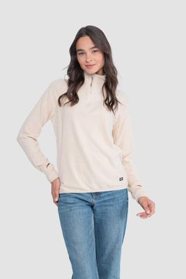 Micropolar Cipress Mujer - Bone
