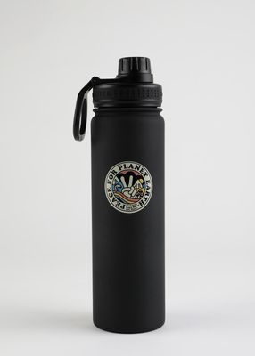 Botella Nomade 650ml Peace Negro