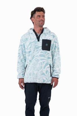 Polar Hombre Half Zip Hood Tupa Teal