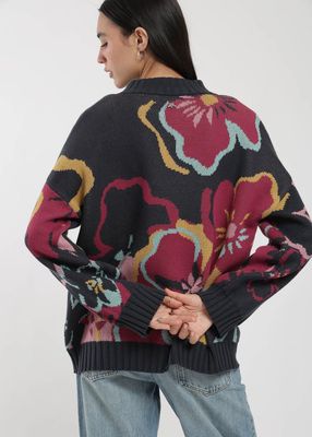 Imagen 2 del producto Chaleco Tejido Cuello Redondo Jacquard Mujer