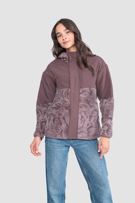 Polerón Chiporro Mujer Hood Funga Rosa