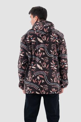 Imagen 2 del producto Polar Hood Half Zip Moke - Burdeo