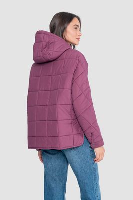 Imagen 2 del producto Parka Mujer Anorak Solid Berry