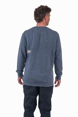 Imagen 2 del producto Polerón Hombre Crewneck Heal Blue