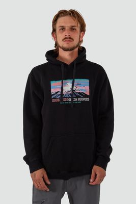Polerón Hombre Hoodie Osorno Negro
