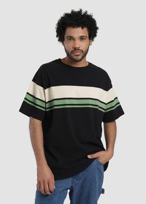 Polera Hombre Heavyweight Rayas