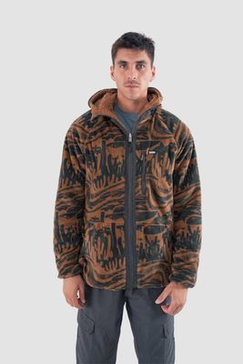 Imagen 2 del producto Polerón Chiporro Hombre Shaggy Grizzly Reversible Camel