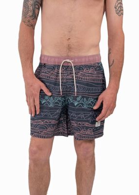 Traje de Baño Volley West Navy