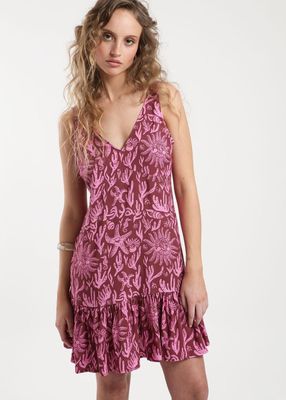 Vestido Corto Oceans Fucsia