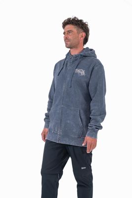 Polerón Hombre Full Zip Relax Navy