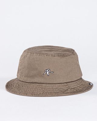 Gorro Bucket Logo Classic Oliva