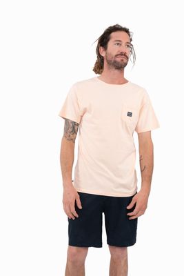 Polera Hombre Orgánica Daily Peach