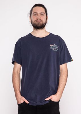 Polera Hombre Lager Navy Pink