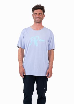 Imagen 1 del producto Polera Hombre Orgánica Aqua Purple