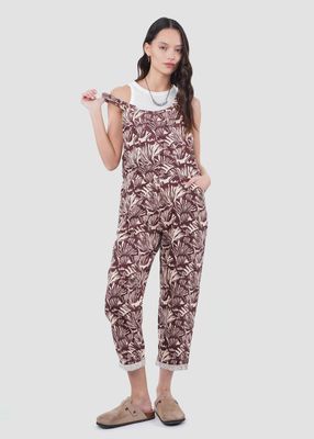 Jardinera Mujer Hongos Terracota