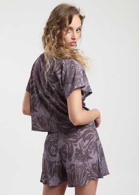 Imagen 2 del producto Blusa Viscosa Bloom Malva