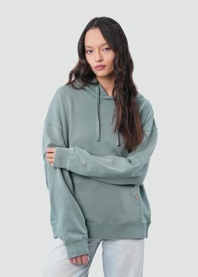 Imagen 1 del producto Polerón Hoodie Mujer True Verde Chinois