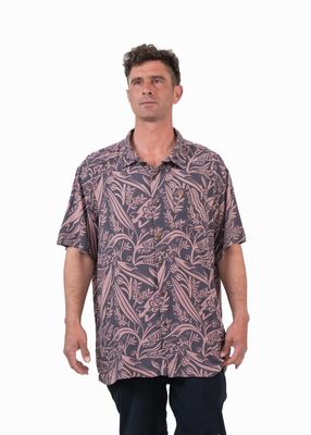 Guayabera Leaf Black