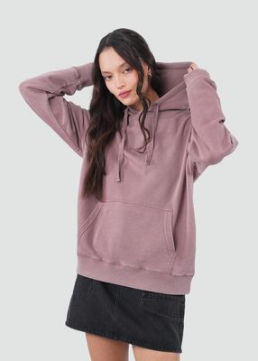 Polerón Hoodie Mujer Stay Malva
