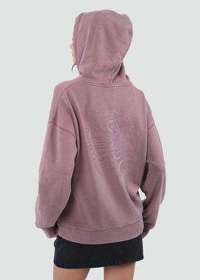 Imagen 2 del producto Polerón Hoodie Mujer Stay Malva