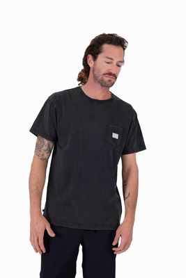 Polera Hombre Daily Woven Negra