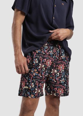 Imagen 1 del producto Traje de Baño Hombre Volley Happy Negro