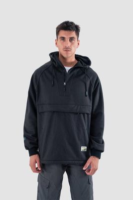 Chaqueta Cortaviento Hombre Surazo Hood Negro