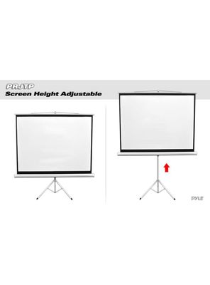 Imagen 2 del producto TELÓN PANTALLA TRIPODE PARA PROYECTOR  84 PULGADAS