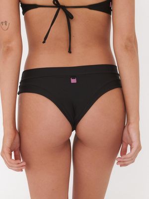 Imagen 2 del producto Bottom de Bikini Daikiri Mujer Calzón Sin Costuras Negro Filtro UV50+