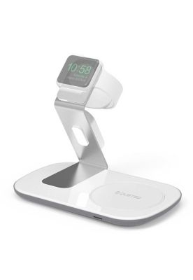 Base de carga Inalámbrica Dual Dusted para IPhone Apple Watch