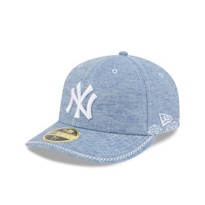 Gorra 59Fifty New York Yankees MLB Hand Stitched Sky Blue - 60668411