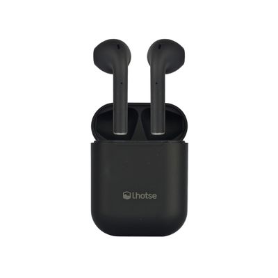 Audífonos Lhotse Bluetooth Inalámbrico Rm12 Negro