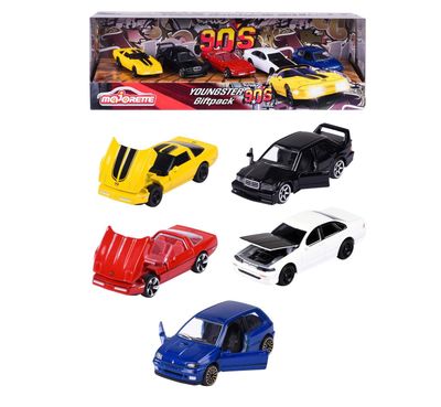 Set 5 Autos Modernos Majorette Youngster