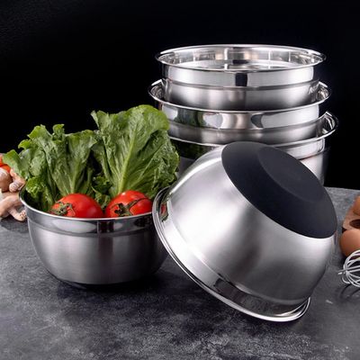 Imagen 2 del producto Set 3 Bowls con Tapa Acero Inoxidable Antideslizante Simplit