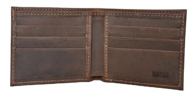 Imagen 2 del producto Billetera de Cuero Clásica Puelo Raiquen Hecho a Mano