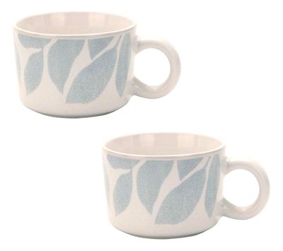 Set 2 Tazas Cerámica 420 ml Palermo Simplit