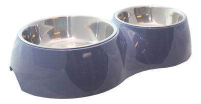 Imagen 2 del producto Plato Comida Agua Azul Marino Para Perro M Mascan