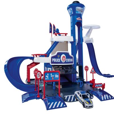 Imagen 2 del producto Estación Policial y 1 Auto Creatix Majorette