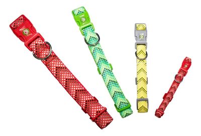 Imagen 2 del producto Collar Perro Puntitos S Amarillo Mascan