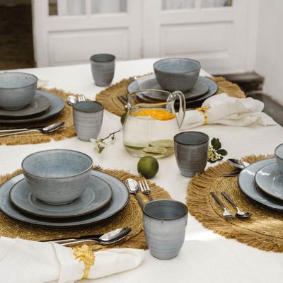 Imagen 2 del producto Juego Loza Cerámica 16 pcs Amalfi 4 personas Simplit