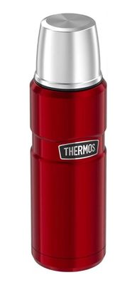 Termo Líquidos King Acero Inox Rojo 470ml Thermos